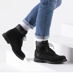 Black Waterproof Timberland Junior Size 