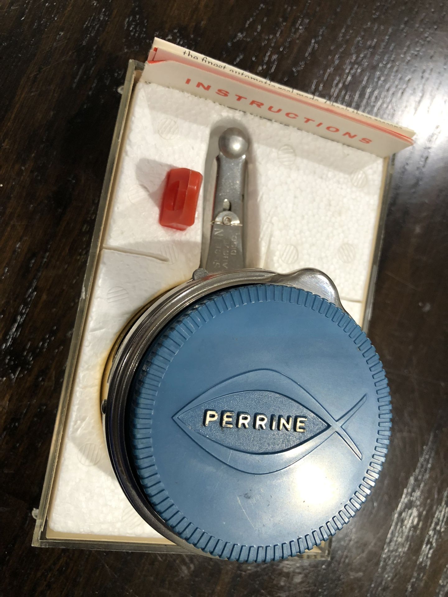 PERRINE 81 Automatic Fly Reel In Original Case & Paperwork