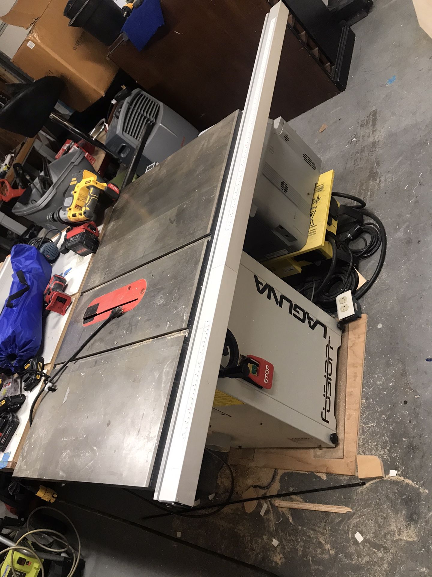 Laguna fusion f1 110v table saw