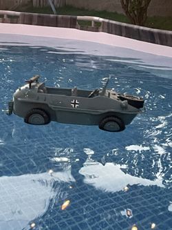 Vw German WW2Toy Floats In Water Like The Real One 