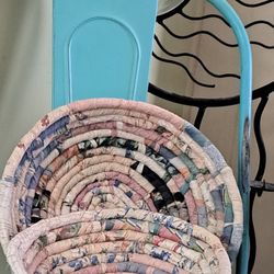 Authentic Haiti Rag Baskets
