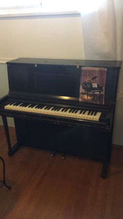 Piano . Fits in small places.
