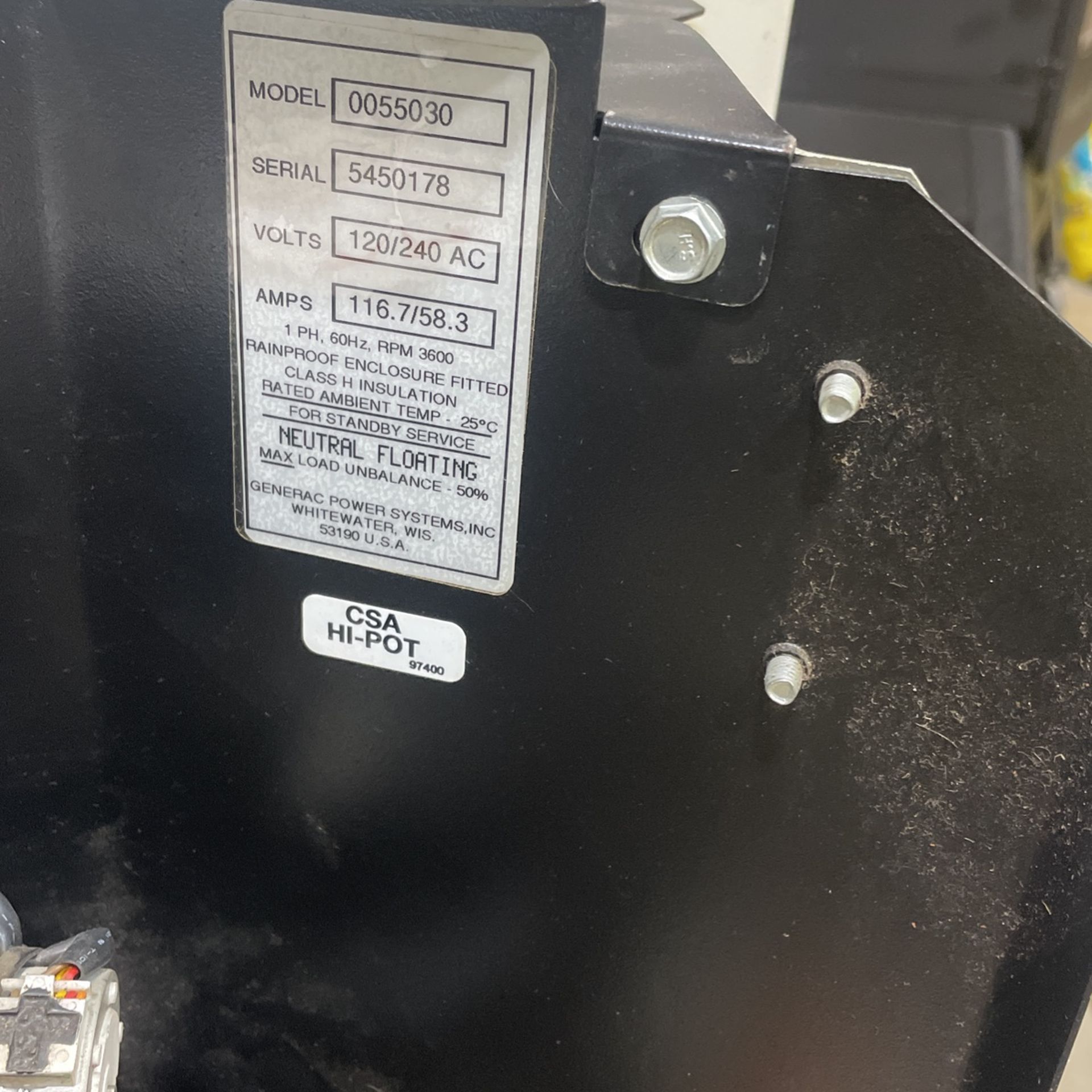 11 Kw Generac Generator