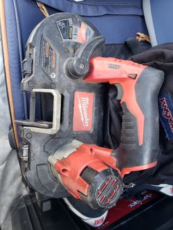 M12 Milwaukee Bandsaw Tool Only