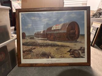 "Schooner in a Longneck" Jim Franklin Framed Print