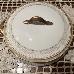 Antique J&G Meakin Covered Dish