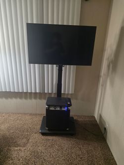 Fitness, movable tv setup