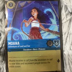 Moana Trading Card 