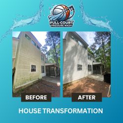 Siding Or Driveway Cleaning