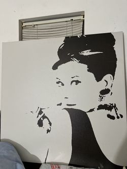 2 Canvas Posters Lana del Rey Beautiful Lady And Audrey Hepburn