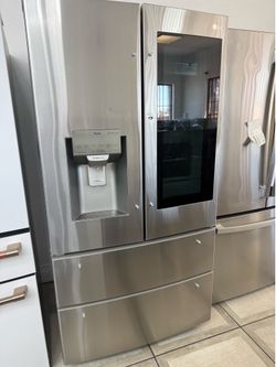LG French door stainless steel refrigerator