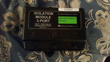 Plow harness Module box