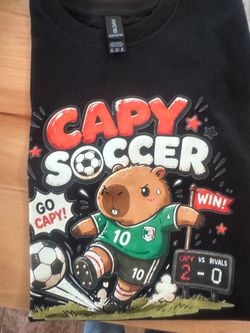 Cappy soccer custom t shirt