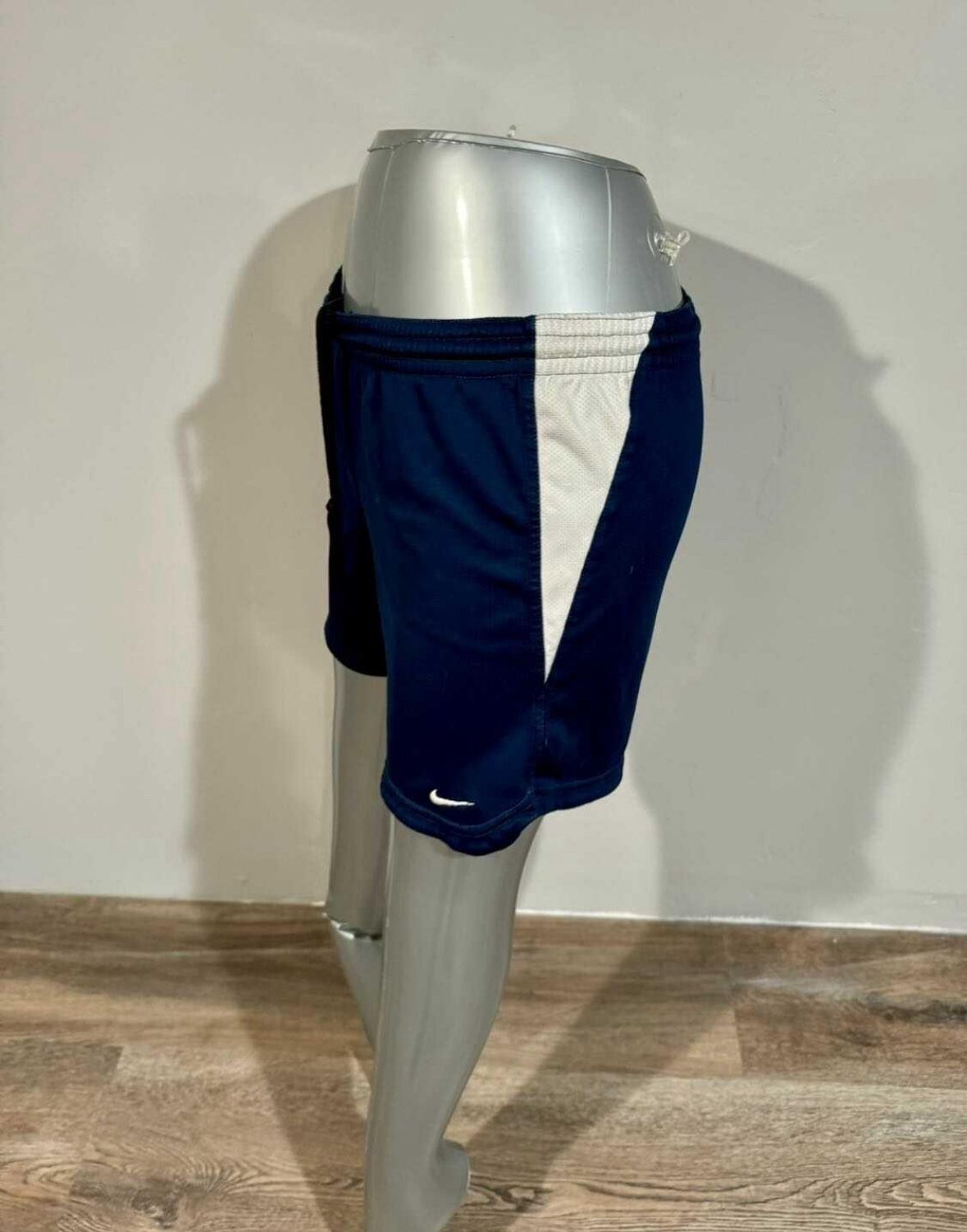 Small Nike Navy Blue White Shorts