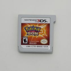 Pokemon Sun (Nintendo 3DS, 2016)
