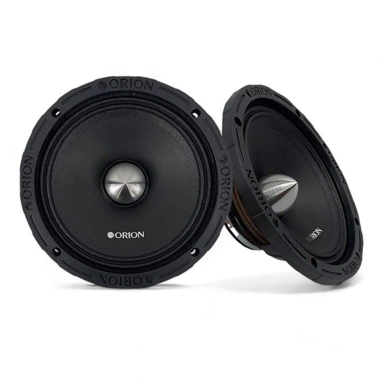 Orion XTR652NEO XTR 6.5" 300W RMS Shallow Neodymium Midrange Speakers 1200W Max 2 Ohm Pair