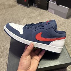 DS Jordan 1 Low “USA” Sz13