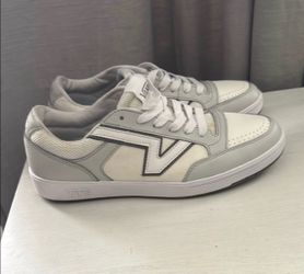 Vans White and Gray Sneakers