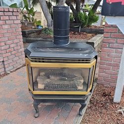 40$ Electric/Gas/heater And Fan  Chimney 