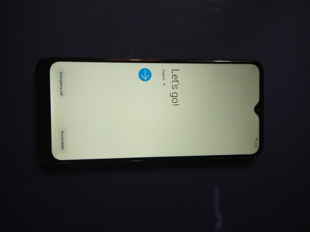 Saying Galaxy A02s Brand New
