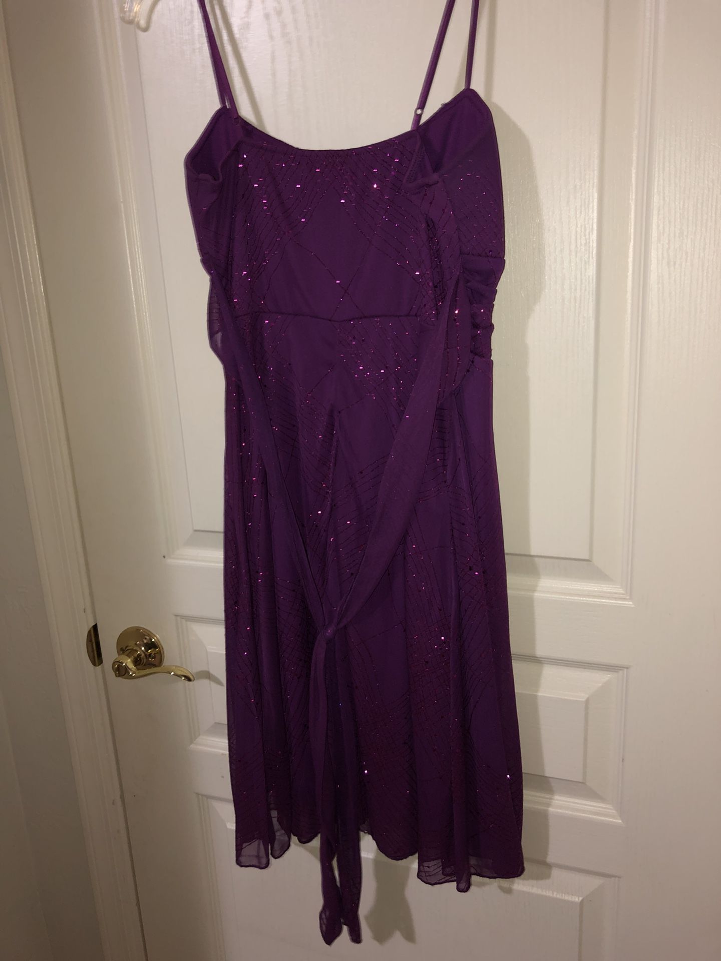 PURPLE DRESS