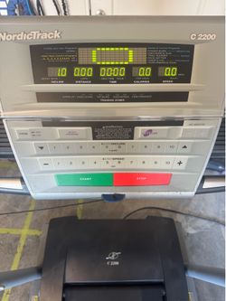 Nordictrack Treadmill C200