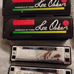 Pair Of Pro Hermonicas Like New