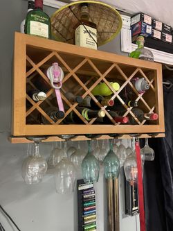 Wine Hanger And Drawer