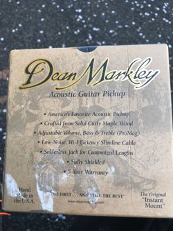 Dean Marley Acoustic Pickup