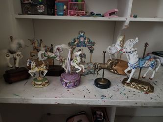 Carousel horses