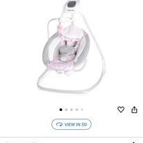 Pink Baby Girls Swing 