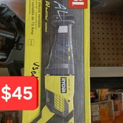 RYOBI CORDED SAW ZALL