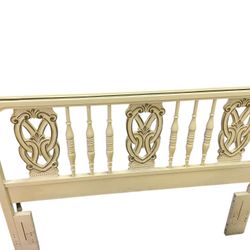 Antique bed frame