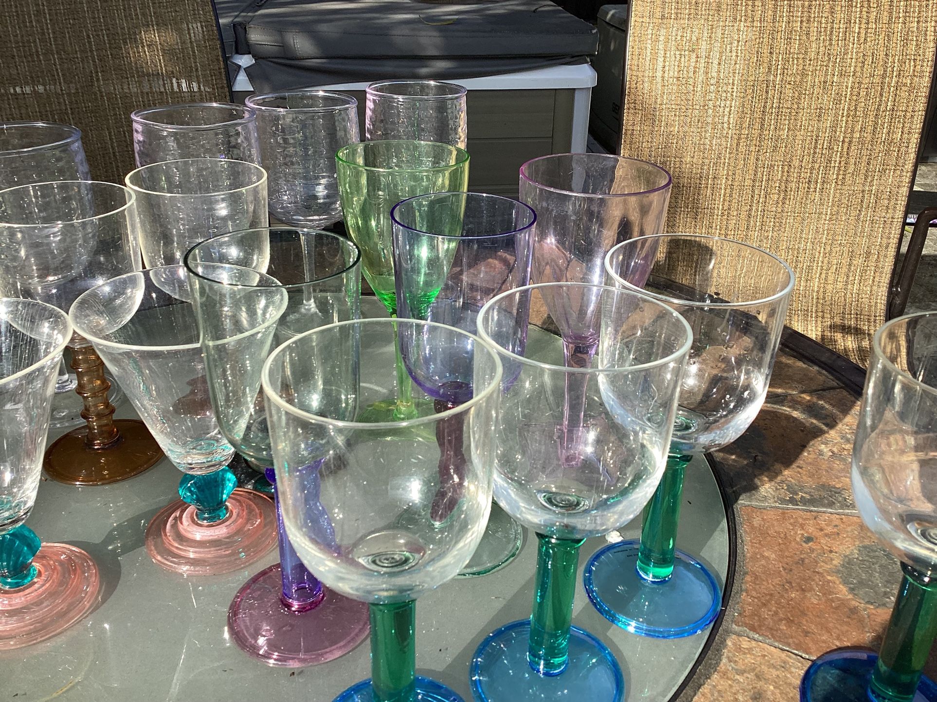 Plastic tumblers Perfect patio Addition To AnySpa and /or Pool Stop Glass Accidents $8 ALL