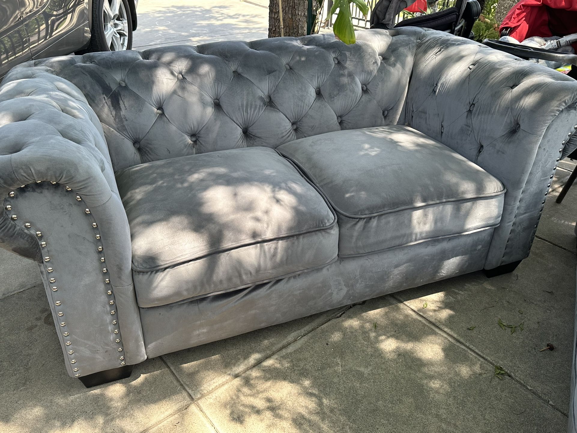 Grey Bling Sofas
