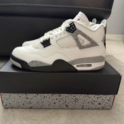 Nike Jordan 4 White Cement New 