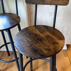 Barstool Chairs (set Of 2)