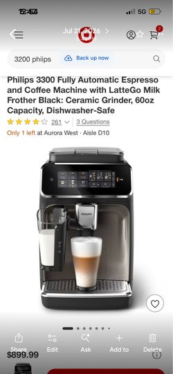 Philips espresso maker