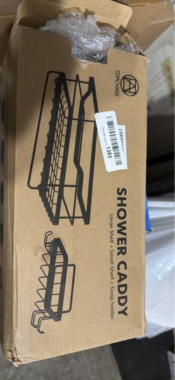 Shower Caddy with Shelves and Soap Holder