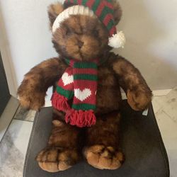 2001 Dillards Dept Store Christmas Teddy