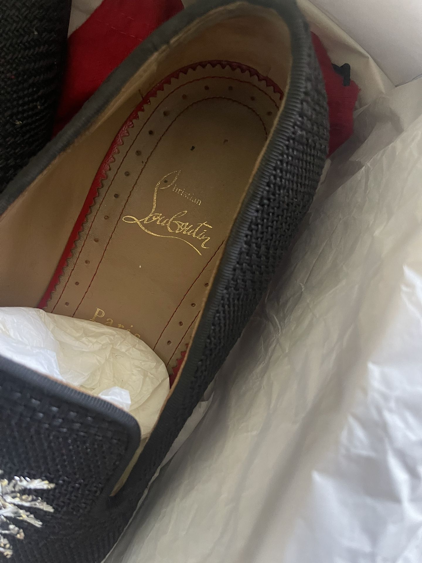 Christian Louboutin Dandanas Flat Tresse Vimi Crystal  display picture 1