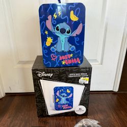 NEW Disney Stitch Mini Thermoelectric Just Chill 4L Fridge🧊Makeup / 6 Cans