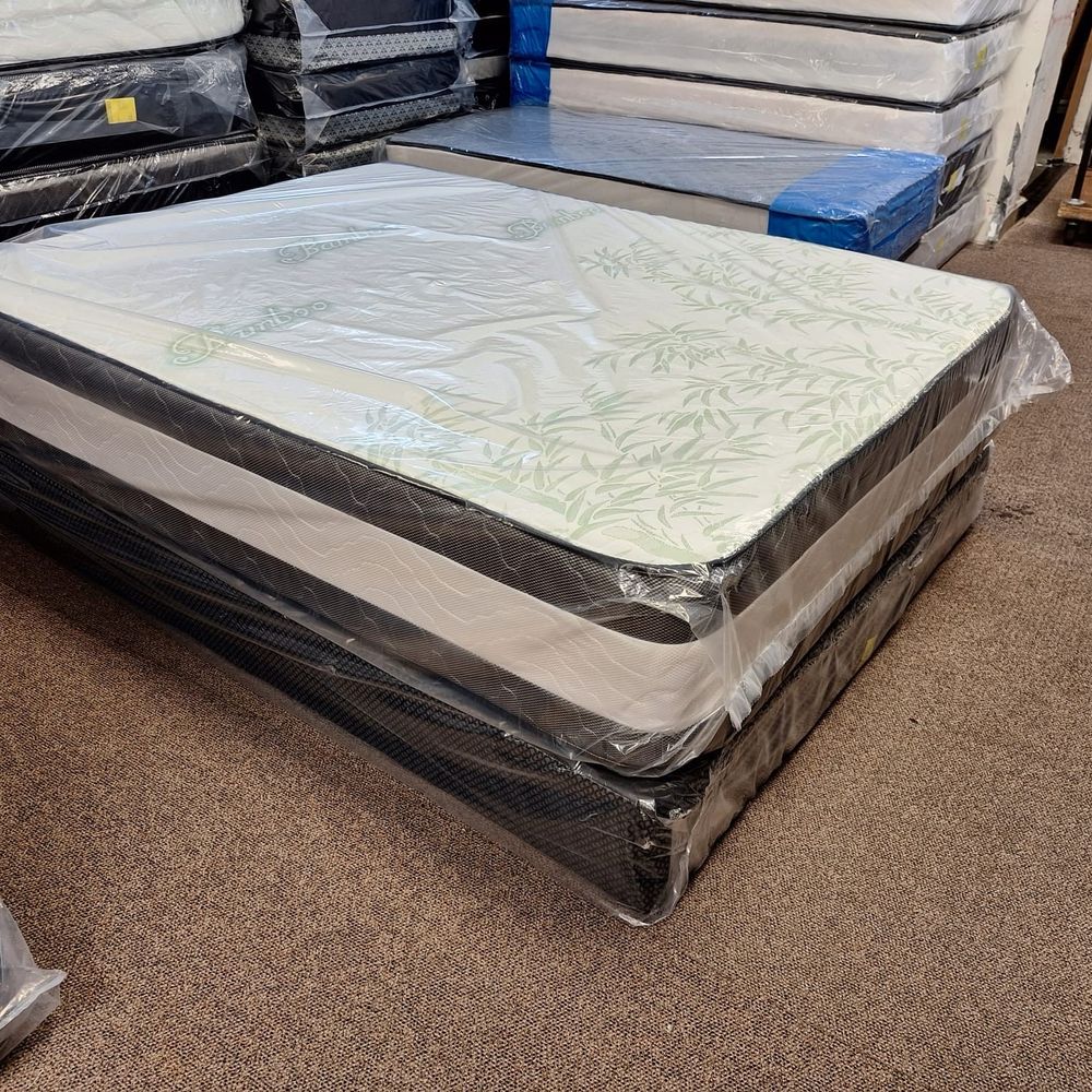 Plush Twin Mattress Factory Direct Sale Double Pillow Top Jumbo Same Day Pick Up