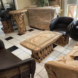 Authentic Mexican “Equipale” Set