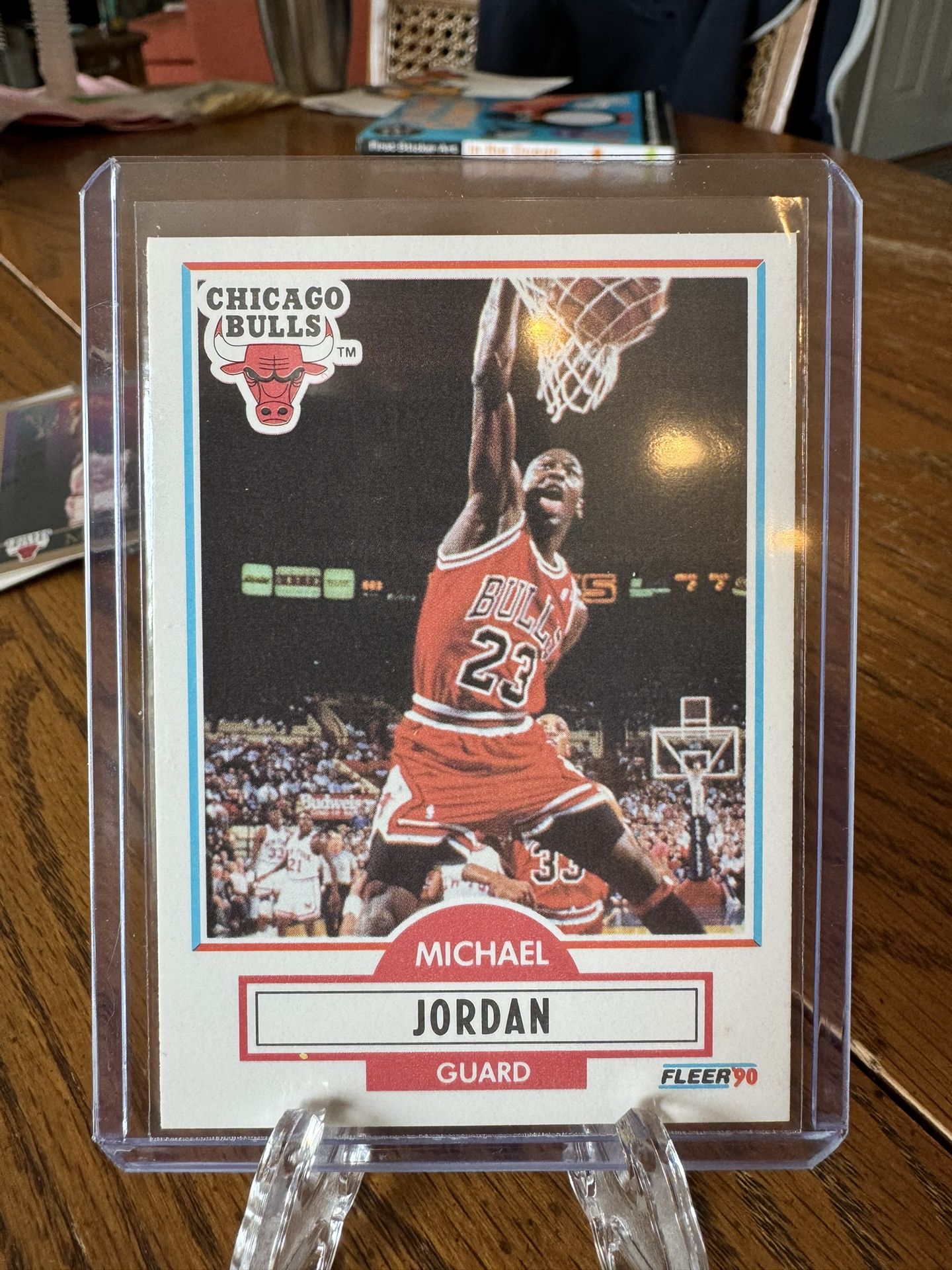 1990-91 Fleer Michael Jordan #26