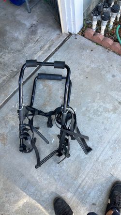 Trunk mount bike rack