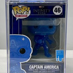 Funko POP Captain America Translucent Blue