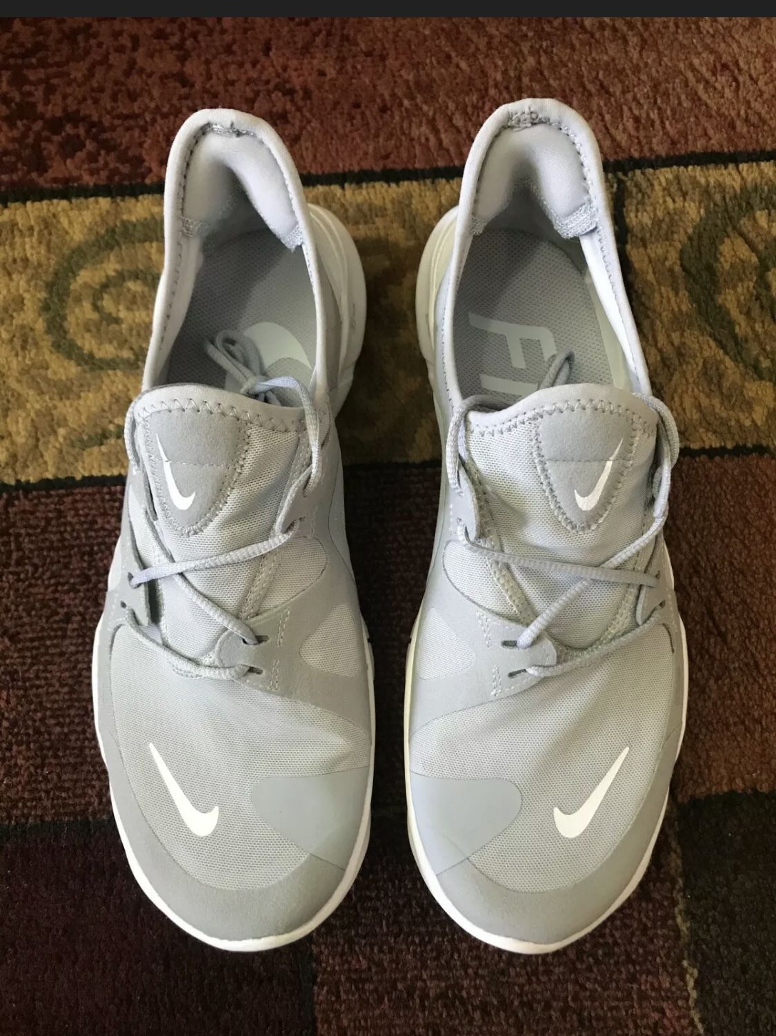 NIKE Free RN 5.0 Wolf Grey/White Running Shoes AQ1289-001 Men’s Size 8