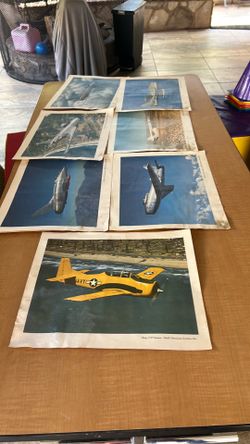 7 North American aviation Inc navy planes military