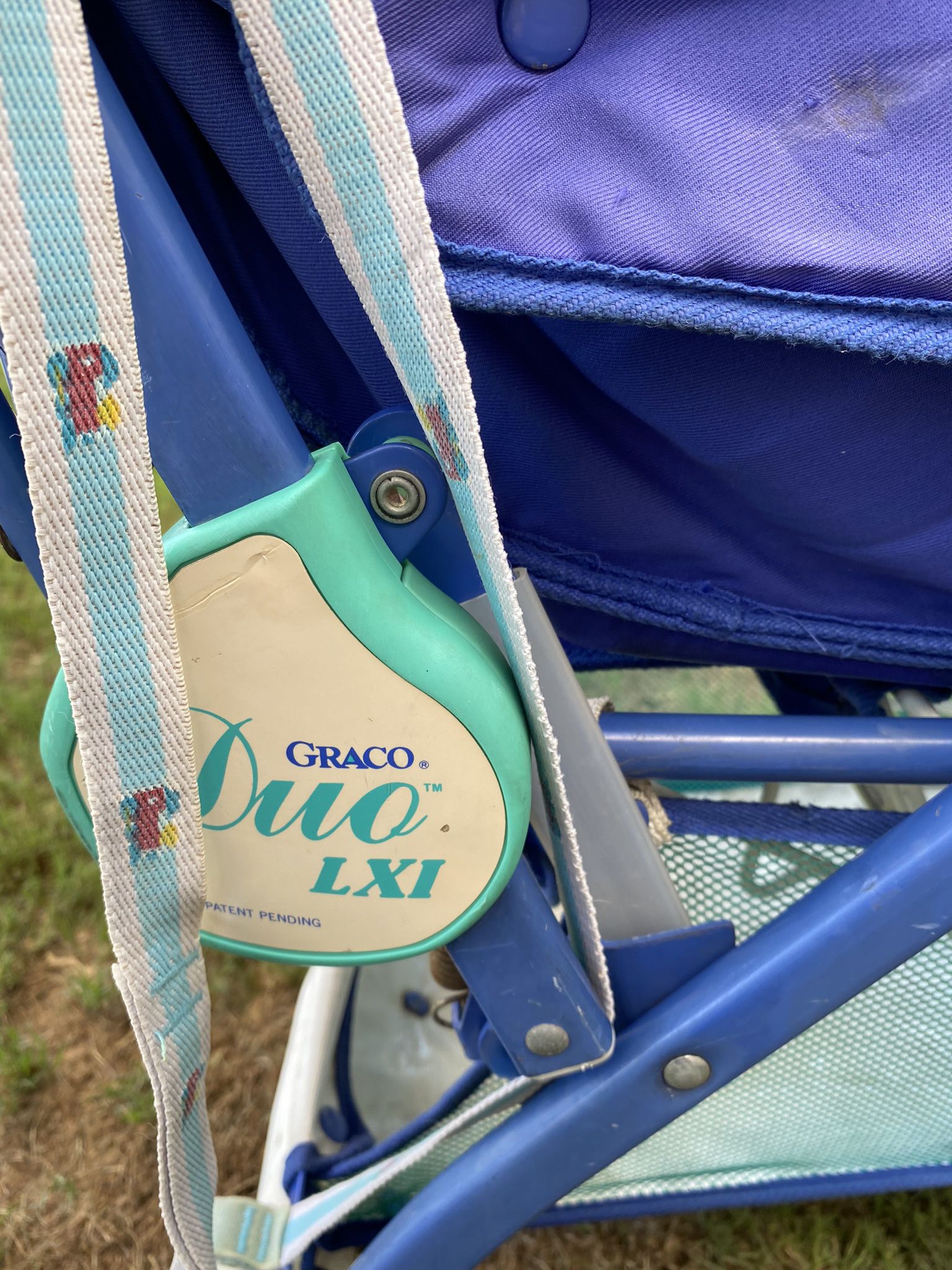 Vintage 80s-90s Graco Duo XLI Double Stroller Rare Hard To Find See Puctures For Conditions